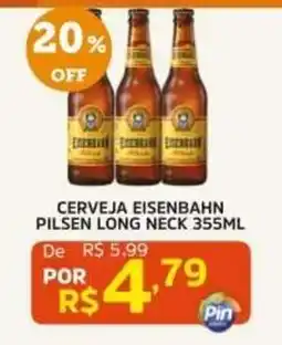 Pinheiro Supermercado Cerveja eisenbahn pilsen long neck oferta
