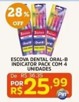 Pinheiro Supermercado escova dental oral-b indicator pack oferta