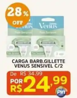 Pinheiro Supermercado Carga barb.gillette venus sensivel oferta