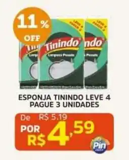 Pinheiro Supermercado esponja tinindo oferta