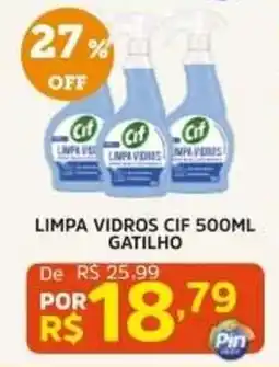 Pinheiro Supermercado limpa vidros cif oferta