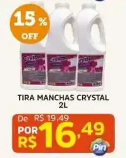 Pinheiro Supermercado tira manchas crystal oferta