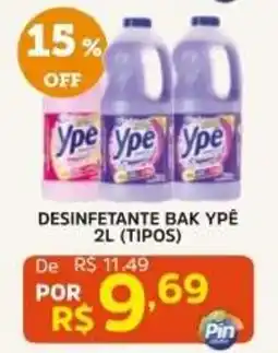 Pinheiro Supermercado Desinfetante bak ype oferta