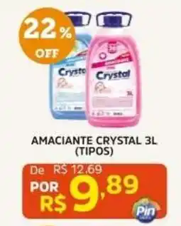 Pinheiro Supermercado Amacianete crystal 3l (tipos) oferta