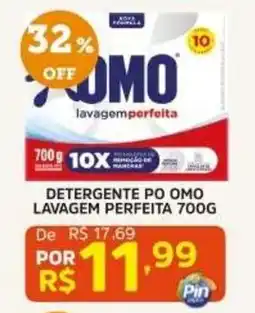 Pinheiro Supermercado Detergente po omo lavagem perfeita oferta