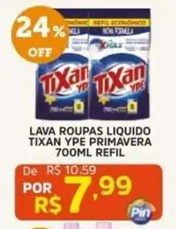Pinheiro Supermercado Lava roupas liquido tixan ype primavera oferta