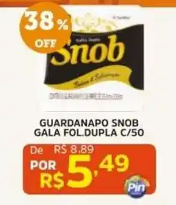 Pinheiro Supermercado Guardanapo snob oferta