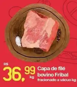 Cometa Supermercados Capa de filé bovino Fribal oferta
