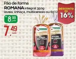 Cometa Supermercados Pão de forma romana integral oferta