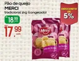 Cometa Supermercados Pão de queijo merci tradicional oferta