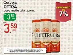 Cometa Supermercados Cerveja petra puro malte lata oferta