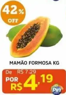 Pinheiro Supermercado Mamão formosa kg oferta