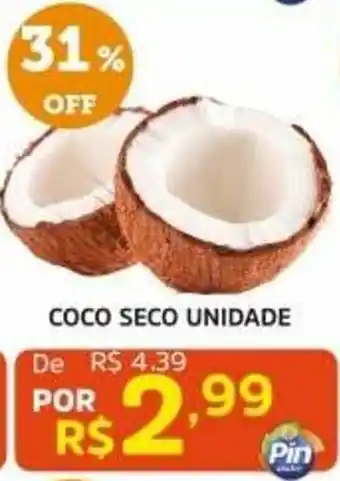Coco seco unidade
