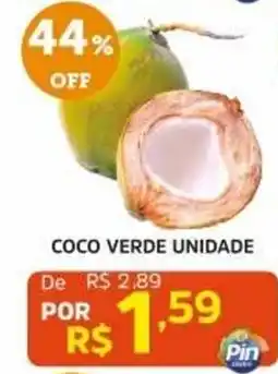 Pinheiro Supermercado coco verde unidade oferta