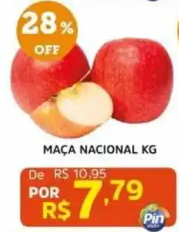 Pinheiro Supermercado Maça nacional kg oferta
