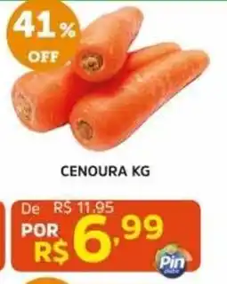 Pinheiro Supermercado cenoura kg oferta