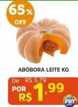 Pinheiro Supermercado Abóbora leite oferta