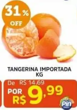 Pinheiro Supermercado Tangerina importada oferta