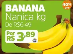 Pinheiro Supermercado banana nanica oferta