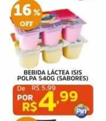 Pinheiro Supermercado Bebida Láctea Isis oferta