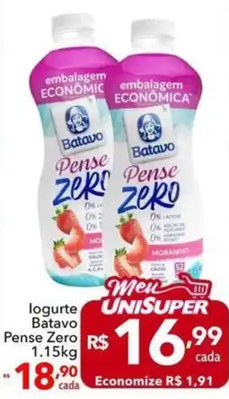 UniSuper loguarte batavo pense zero oferta