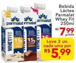 UniSuper Bebida Láctea Parmalat Whey Fit oferta