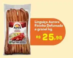 Supermercados Rondon Linguiça Aurora Fininha oferta