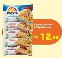 Supermercados Rondon Lasanha aurora sabor oferta