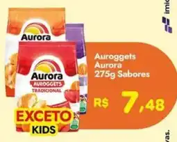 Supermercados Rondon Auroggets aurora sabores oferta