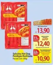 Atacadão Perdigão - salsicha hot dog resfriada oferta