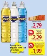 Atacadão Minuano - detergente líquido oferta