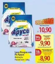 Atacadão Apyce - lava roupas em pó oferta