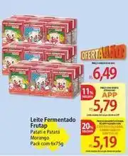 Atacadão Frutap - leite fermentado oferta