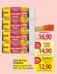 Atacadão Embalixo - saco de lixo oferta