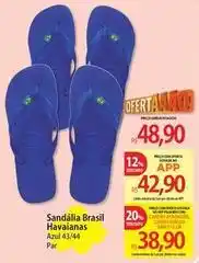 Atacadão Havaianas - sandalia brasil oferta