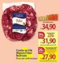 Atacadão Friboi - cordão de filé mignon oferta