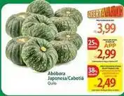 Atacadão Abóbora japonesa/cabotiá oferta