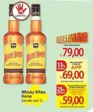 Atacadão White horse - whisky oferta