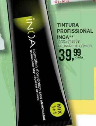 Lojas Rede Tintura Profissional Inoa oferta
