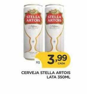 Supermercados Real Cerveja Stella Artois oferta