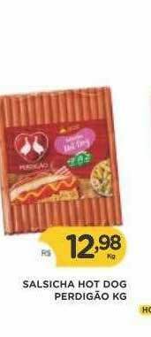 Supermercados Real Salsicha Hot Dog Perdigão oferta
