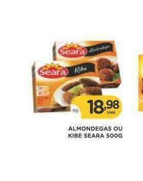 Supermercados Real Almondegas Ou Kibe Seara oferta