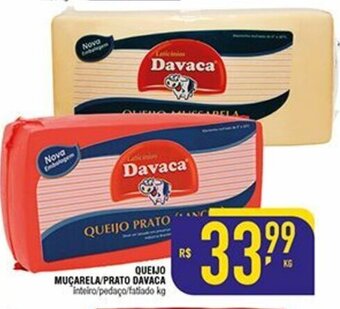 Mercantil Rodrigues Queijo Mucarela/ Prato Davaca 1kg oferta