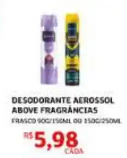 Assaí Atacadista Desodorante aerossol above fragrâncias oferta