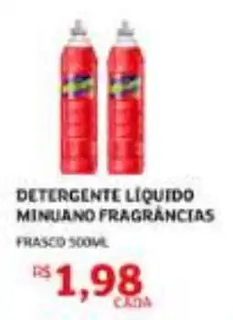 Assaí Atacadista Detergente líquido minuano fragrâncias oferta