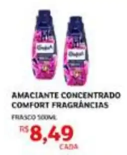 Assaí Atacadista Amaciante concentrado comfort fragrâncias oferta