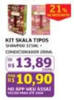 Assaí Atacadista kit skala tipos oferta