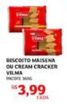Assaí Atacadista Biscoito maionese ou cream cracker vilma oferta