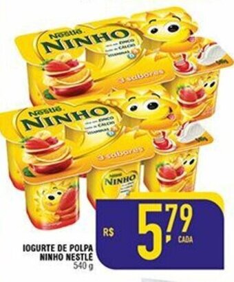 Mercantil Rodrigues Iogurte de Polpa Ninho Nestle 540g oferta