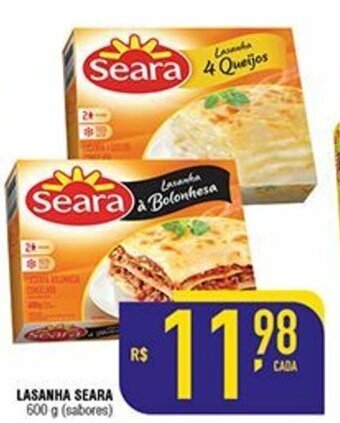 Mercantil Rodrigues Lasanha Seara 600g oferta